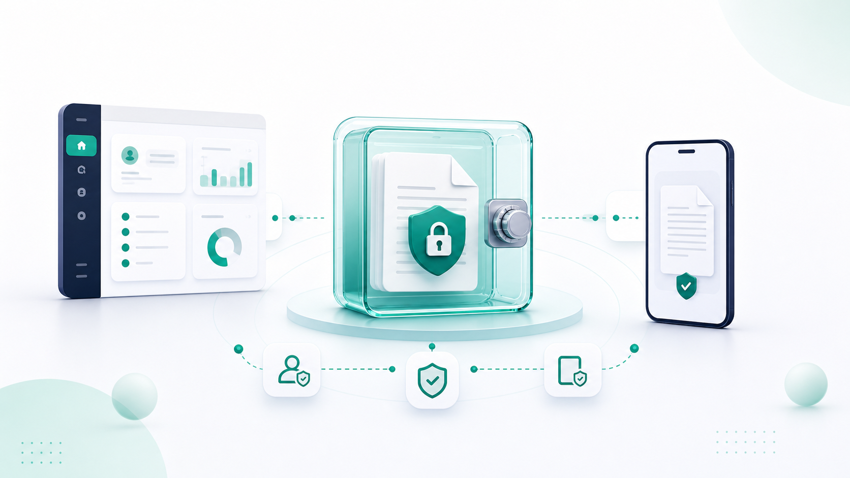 AntiCopy device-bound access graphic